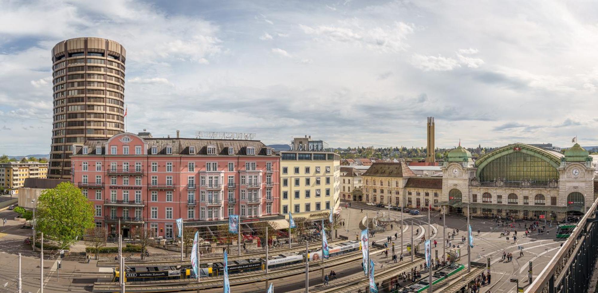 Hotel Schweizerhof Базел Екстериор снимка
