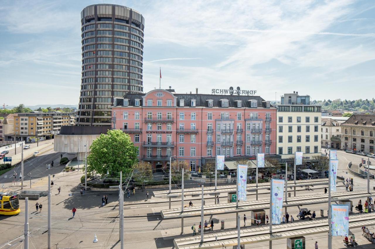 Hotel Schweizerhof Базел Екстериор снимка